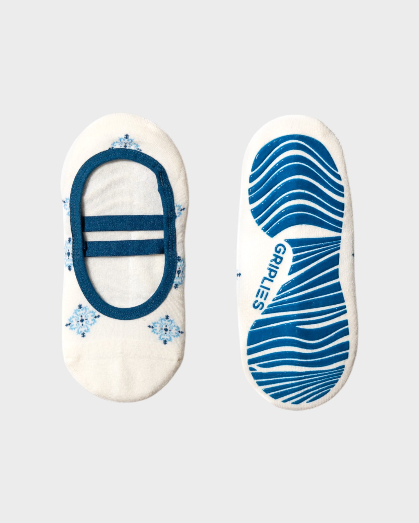 Santorini Tiles - Ballerina Pilates Grip Socken