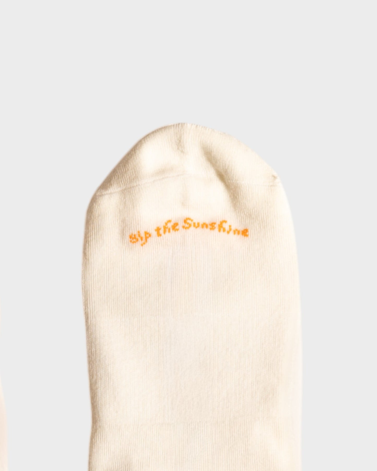Aperol Sunset Sips - Mid-Crew Pilates Grip Socken