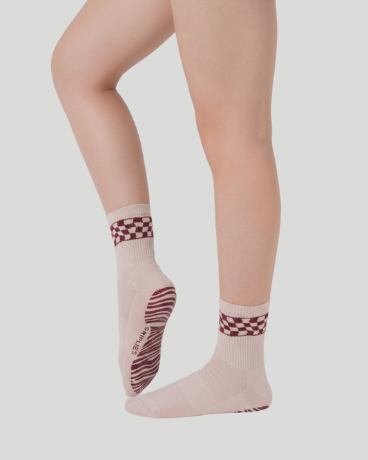 Burgundy Flag Racer | The Checker Edit