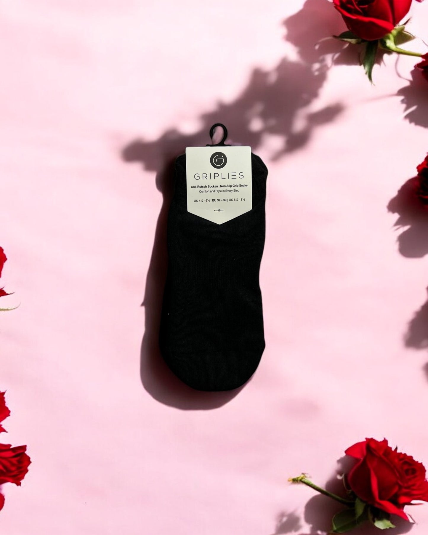 Pilates Socken – Klassisch Schwarz Sneaker