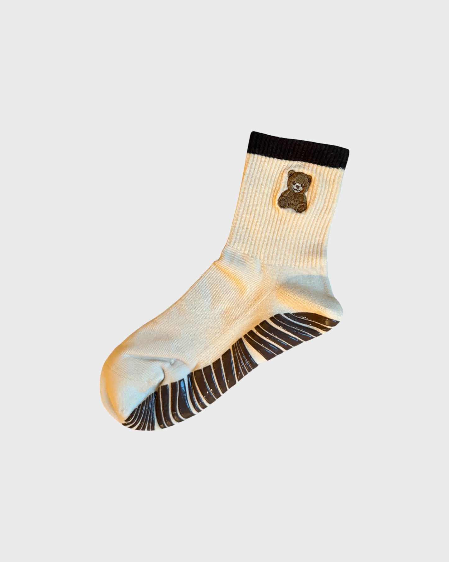 Crew Pilates Socken - Teddy Snuggle - Griplies