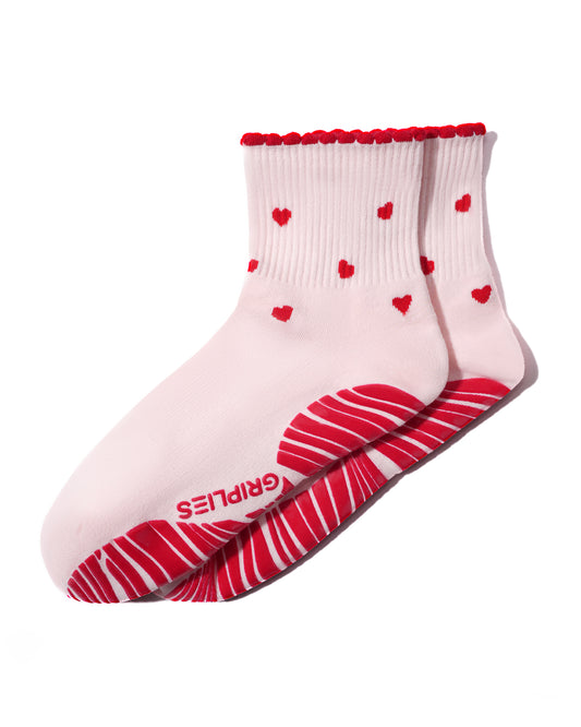 Pilates Socken – Wavy Hearts | Valentins Edition 2026