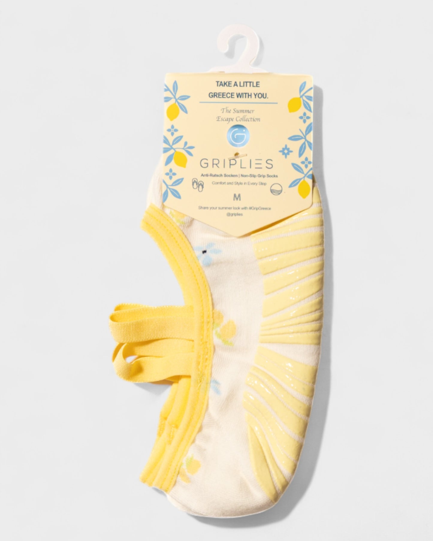 Lemon Lush - Ballerina Pilates Grip Socken