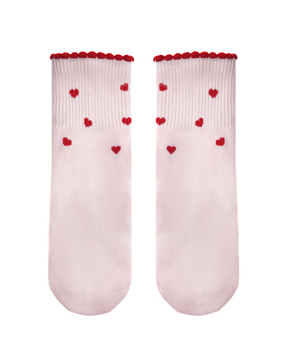 Pilates Socken – Wavy Hearts | Valentins Edition 2026