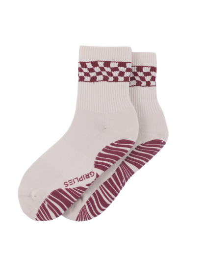 Burgundy Flag Racer | The Checker Edit