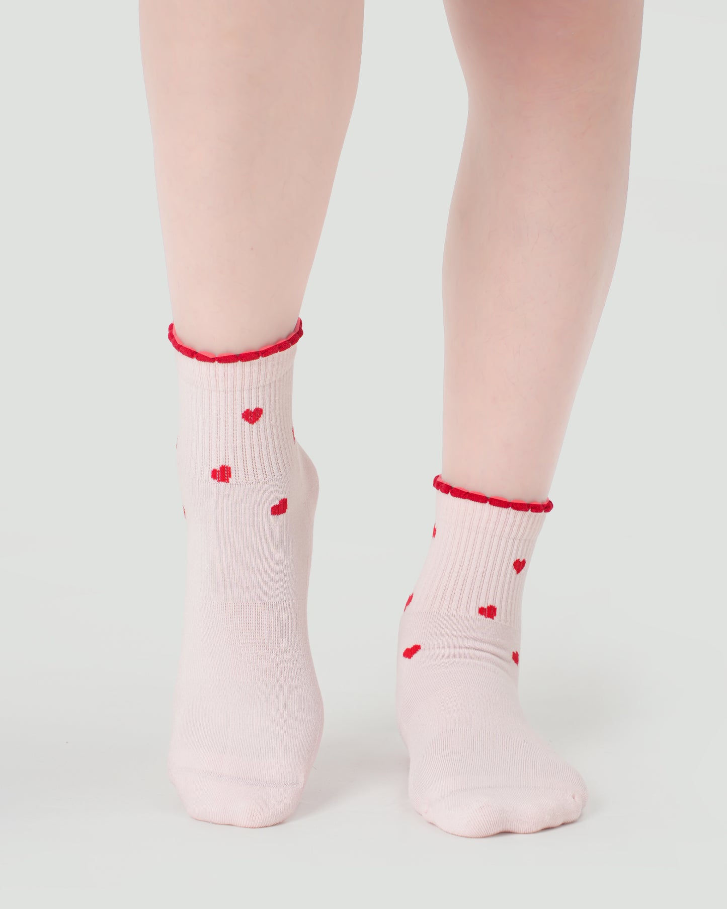 Pilates Socken – Wavy Hearts | Valentins Edition 2026