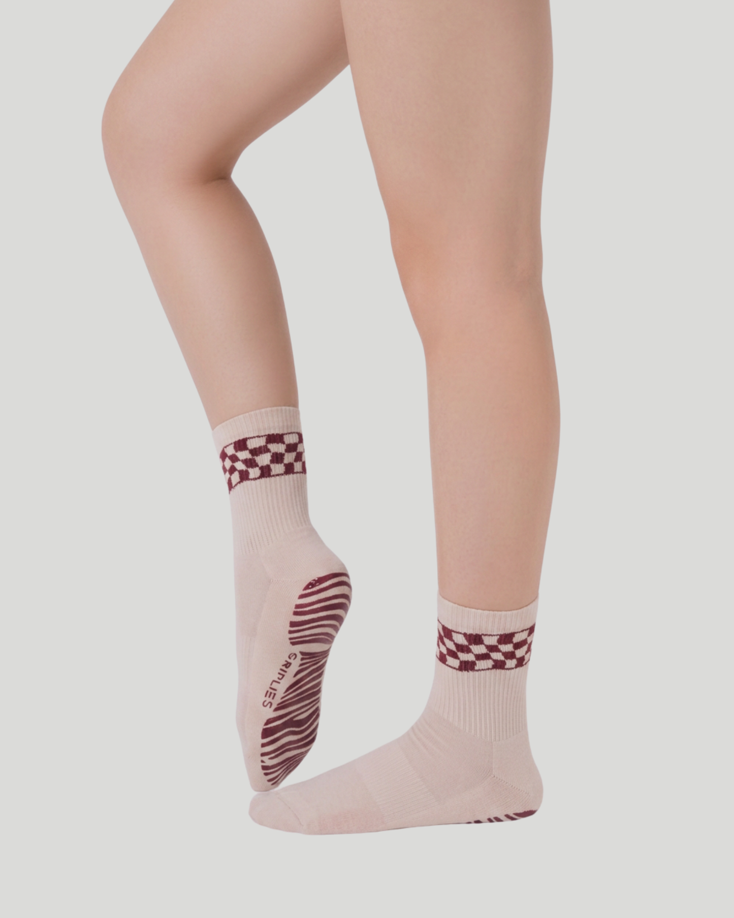 Burgundy Flag Racer | The Checker Edit