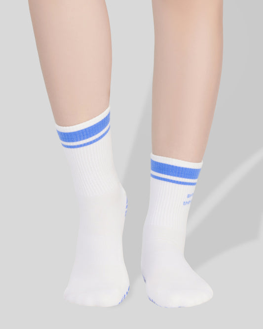 Breathe In the Good Shit, Breathe Out the Bullshit - Crew Grip Socks | The Everyday Collection