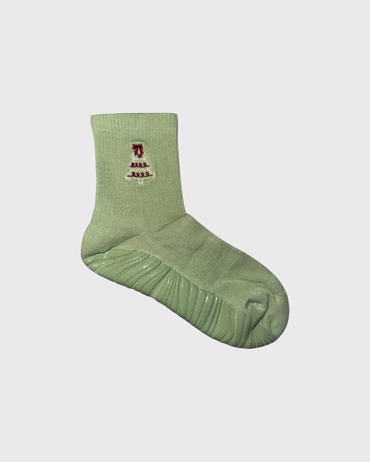 Crew Pilates Socken - Frosted Pine  | 2025 Holidays Collection