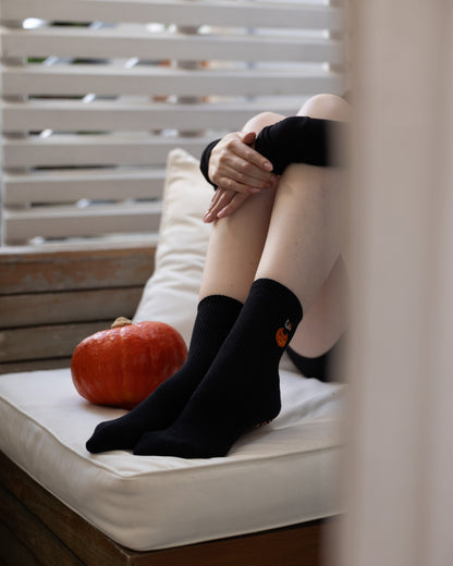 Crew Pilates Socken - Pumpkin Paws | Halloween 2025 Limited Edition