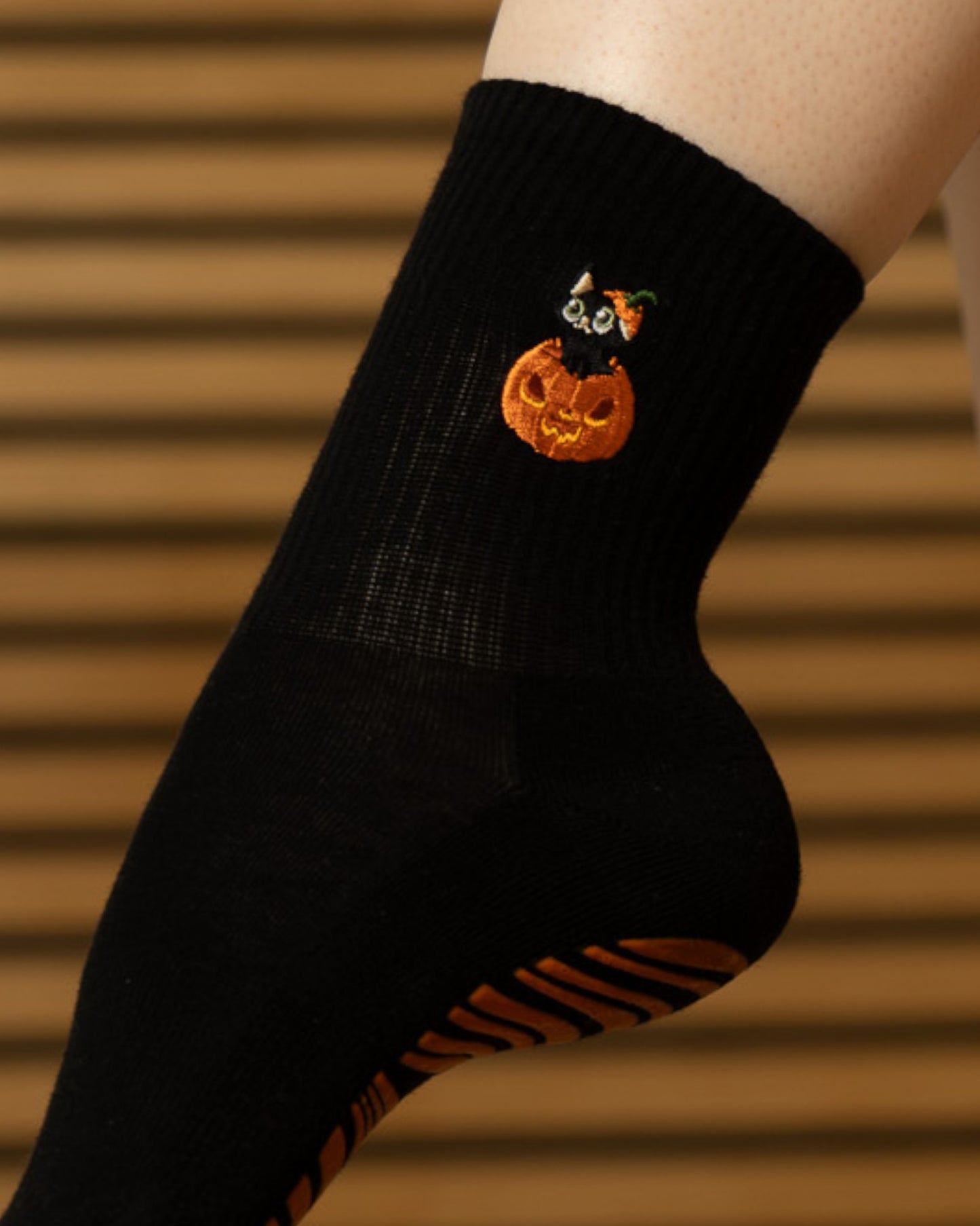 Crew Pilates Socken - Pumpkin Paws | Halloween 2025 Limited Edition