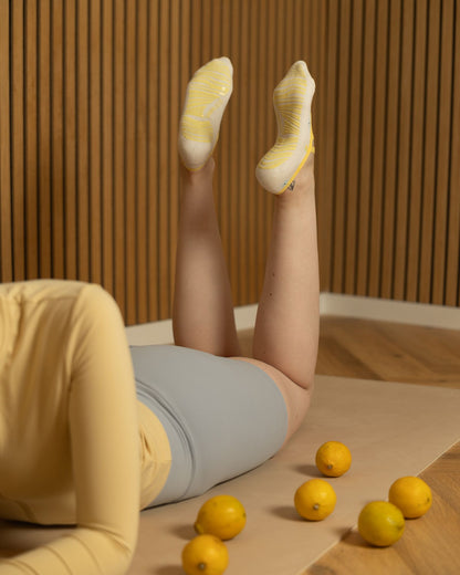 Lemon Lush - Ballerina Pilates Grip Socken