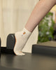 Aperol Sunset Sips - Chaussettes de Pilates mi-hautes antidérapantes