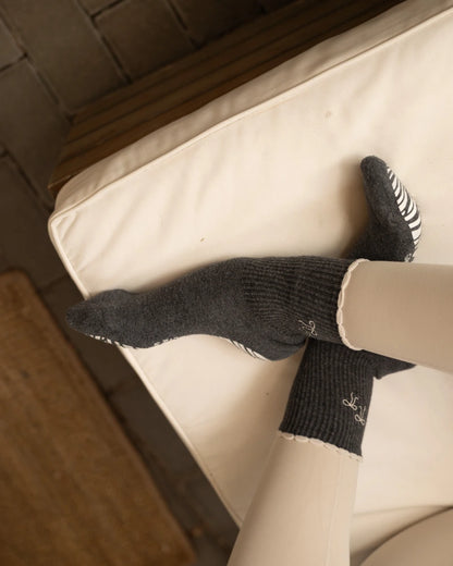 Crew Grip Socks – Frosted Pine | 2025 Holidays Collection