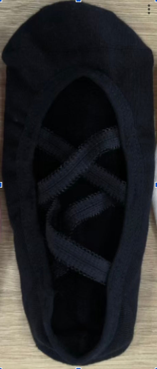 Onyx - Double Criss Cross Ballerinas